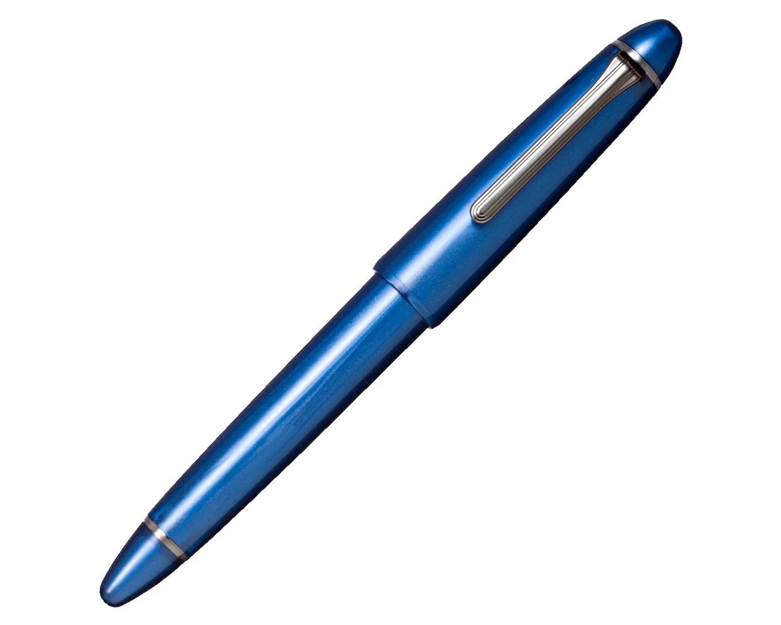 Sailor 1911 L Ringless Simply Metallic Blue Fountain Pen