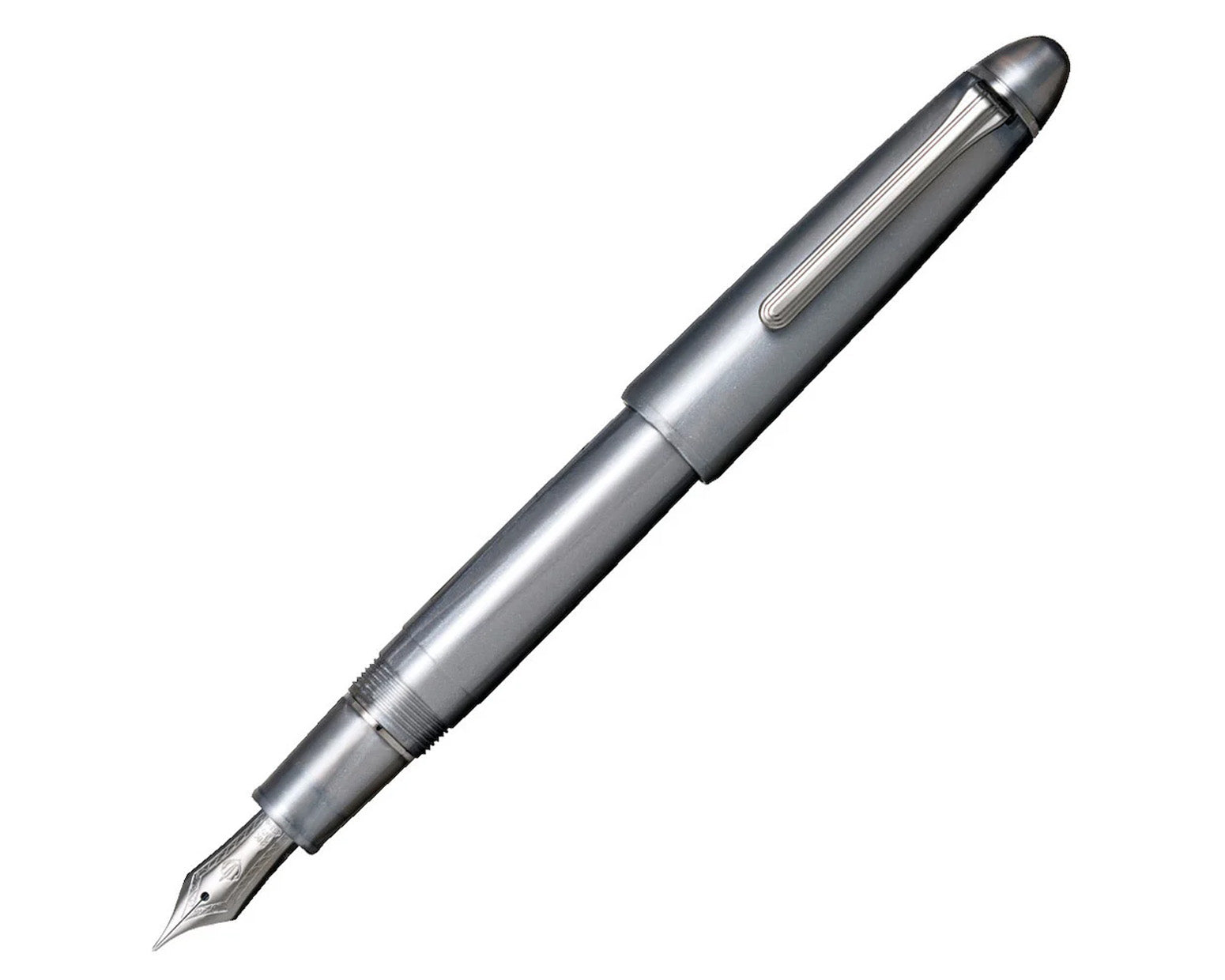 Sailor 1911 L Ringless Simply Metallic Grey Fountain Pen