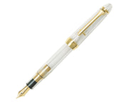 Sailor 1911S Demonstrator Fountain Pen Transparent with Gold Trim