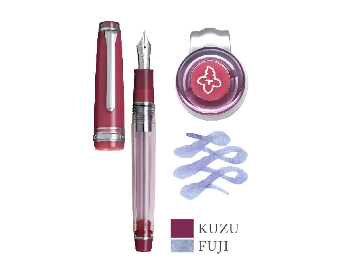 Sailor Pro Gear Slim Manyo #2 Wisteria Special Edition Fountain Pen