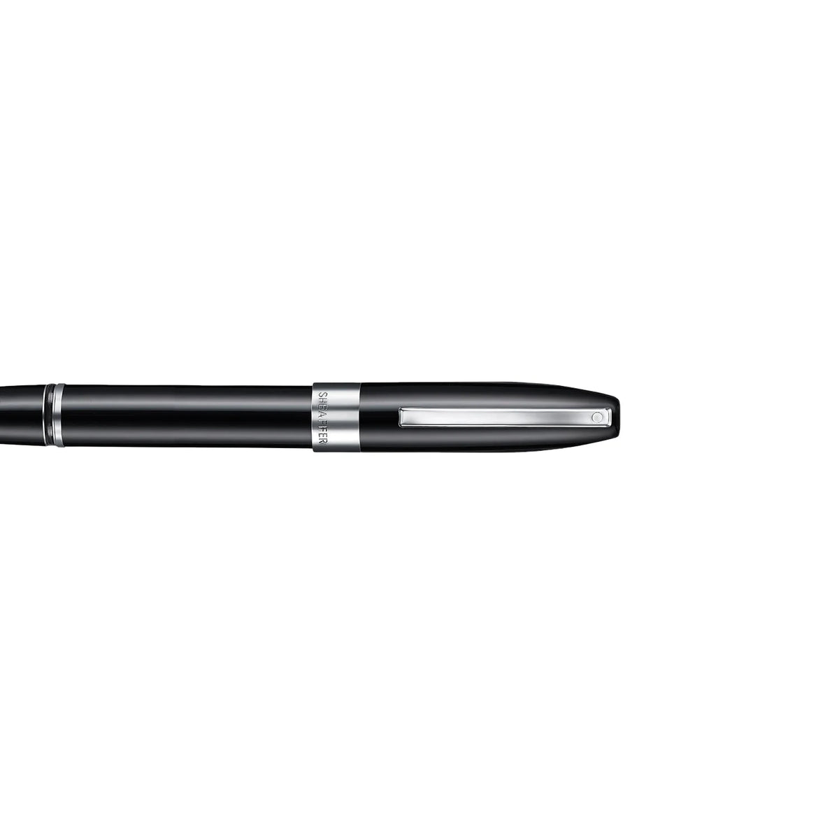 Sheaffer Legacy Glossy Black Rollerball Pen with Chrome-Plated Trim
