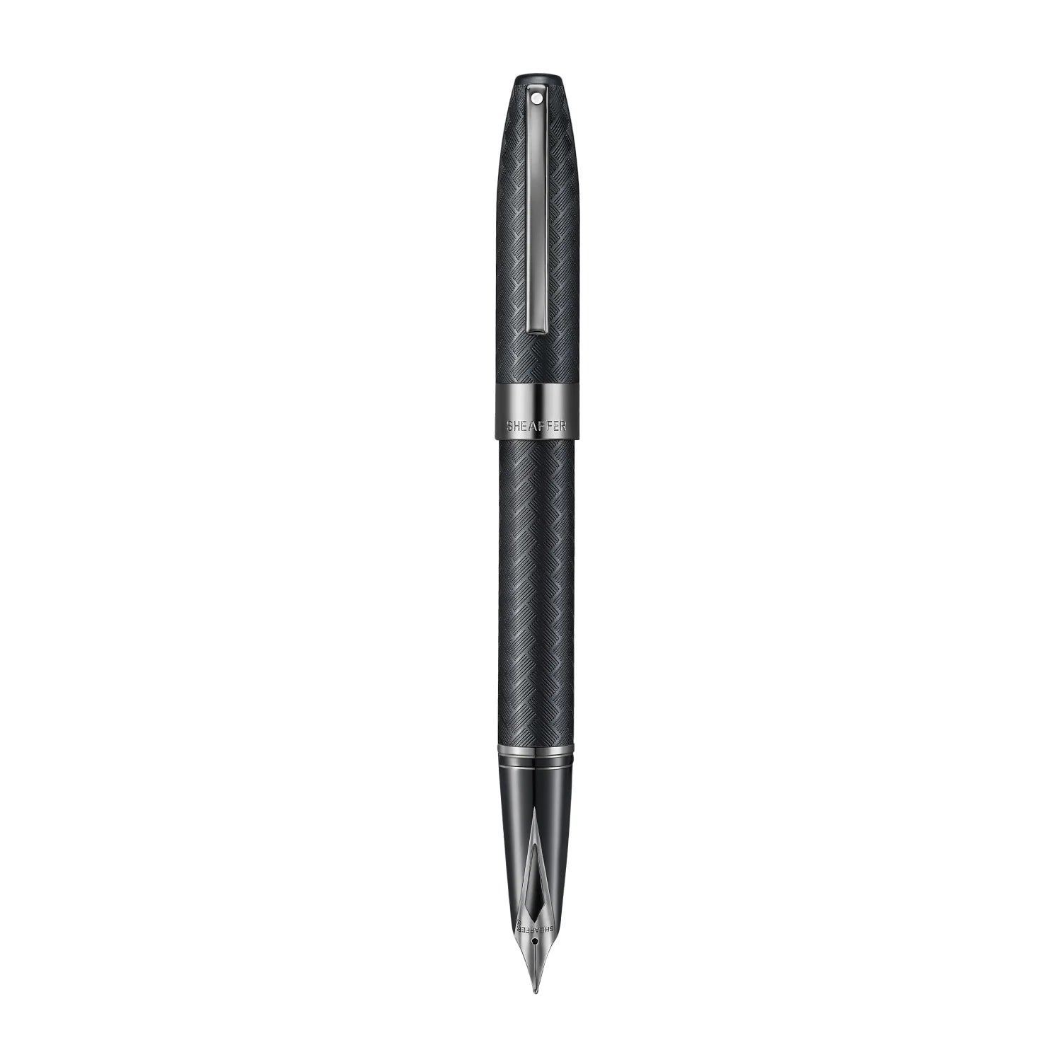 Sheaffer Legacy Chevron Black Fountain Pen