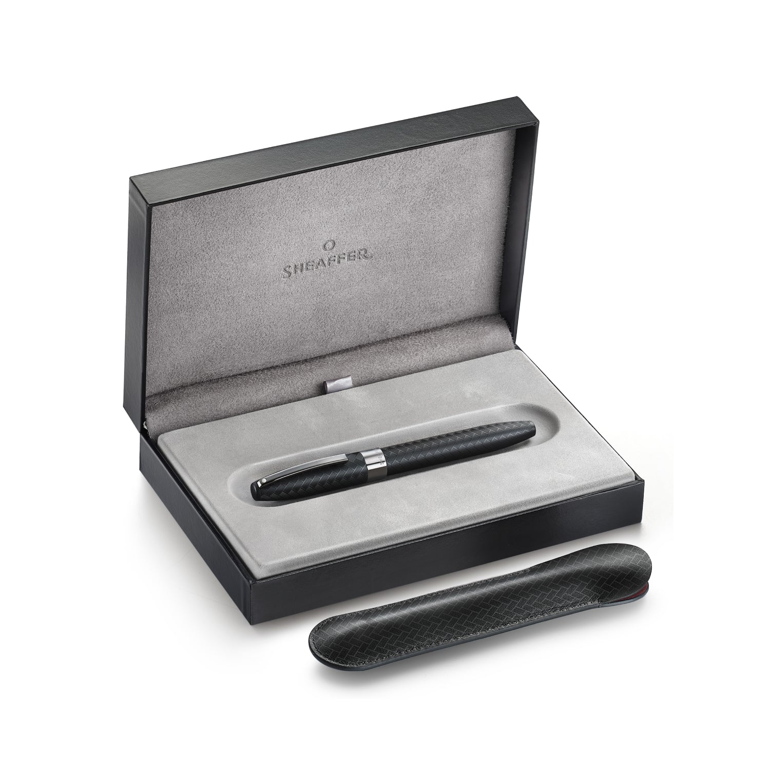 Sheaffer Legacy Chevron Black Fountain Pen