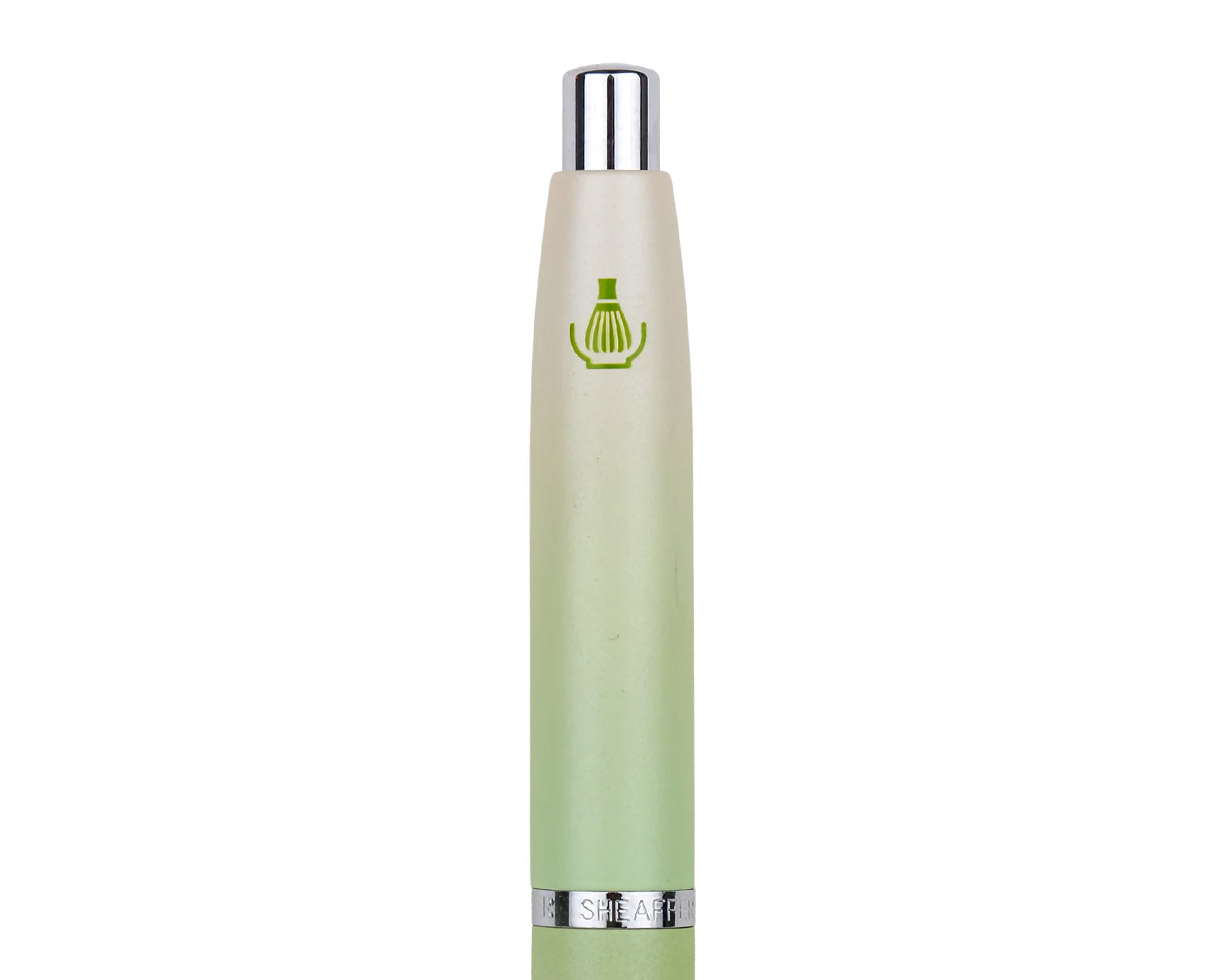 Sheaffer Matcha VFM Green Ombre Ballpoint Pen with Chrome Trim