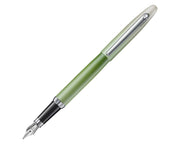 Sheaffer Matcha VFM Green Ombre Fountain Pen with Chrome Trim