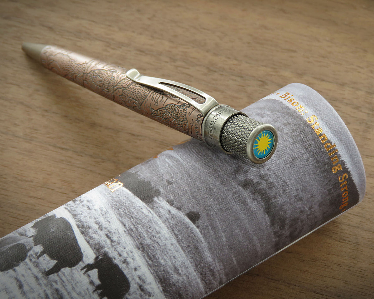 Retro51 Smithsonian Bison: Standing Strong Tornado™ Rollerball Pen