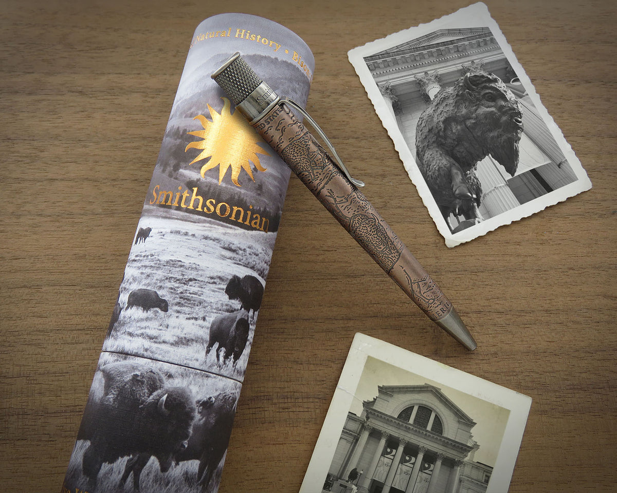 Retro51 Smithsonian Bison: Standing Strong Tornado™ Rollerball Pen