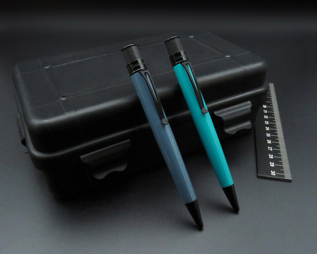 Retro51 Tornado™ Stealth Slate Blue Rollerball Pen
