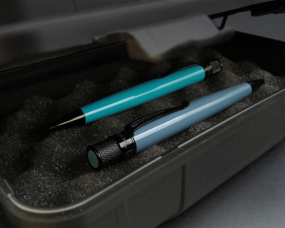 Retro51 Tornado™ Stealth Slate Blue Rollerball Pen