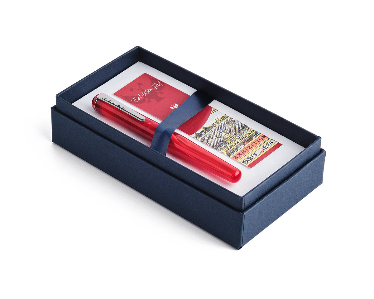 Tom Hessin Charles Collection Exhibition Red Fountain Pen
