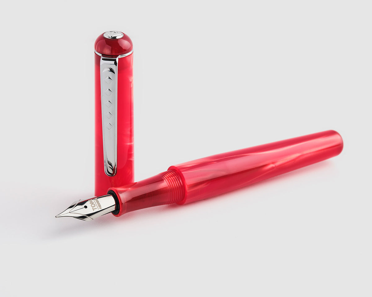 Tom Hessin Charles Collection Exhibition Red Fountain Pen