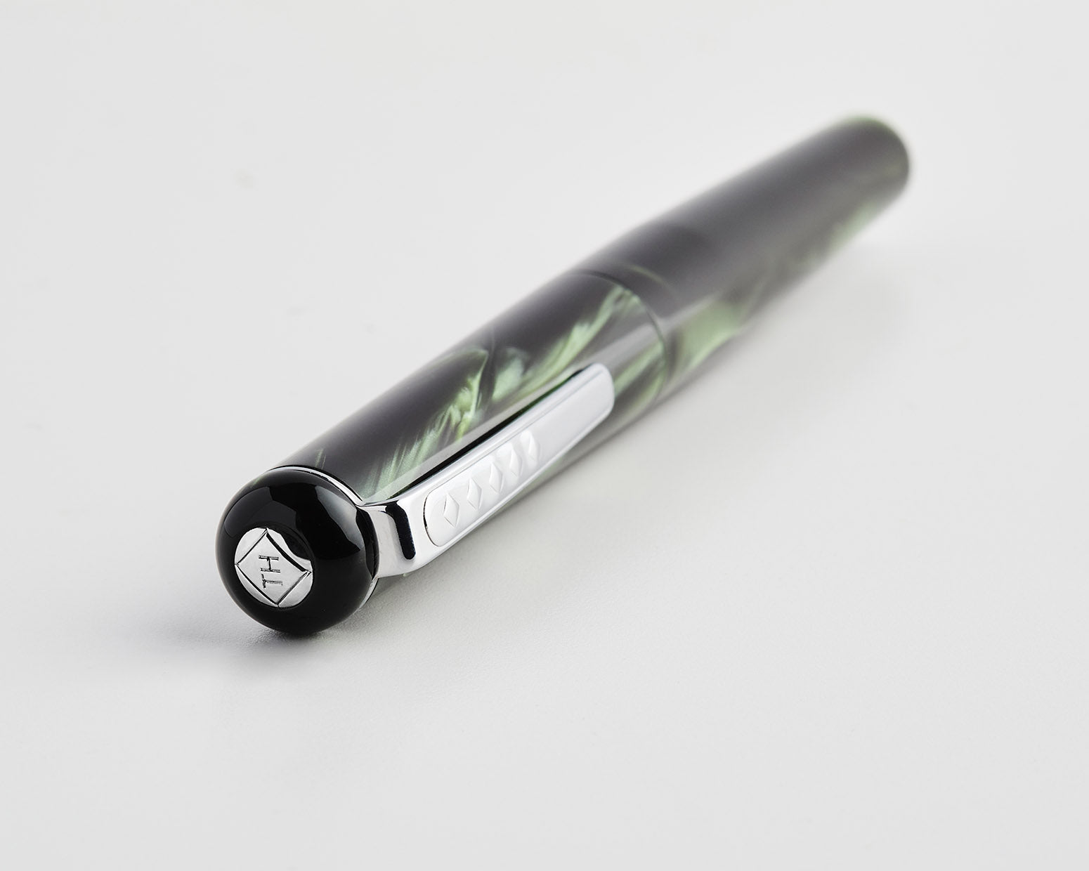 Tom Hessin Charles Collection Highland Green Fountain Pen