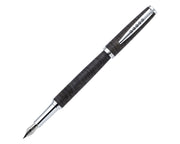 Tom Hessin Edinburgh Collection Stockbridge Stone Fountain Pen with Chrome Trim