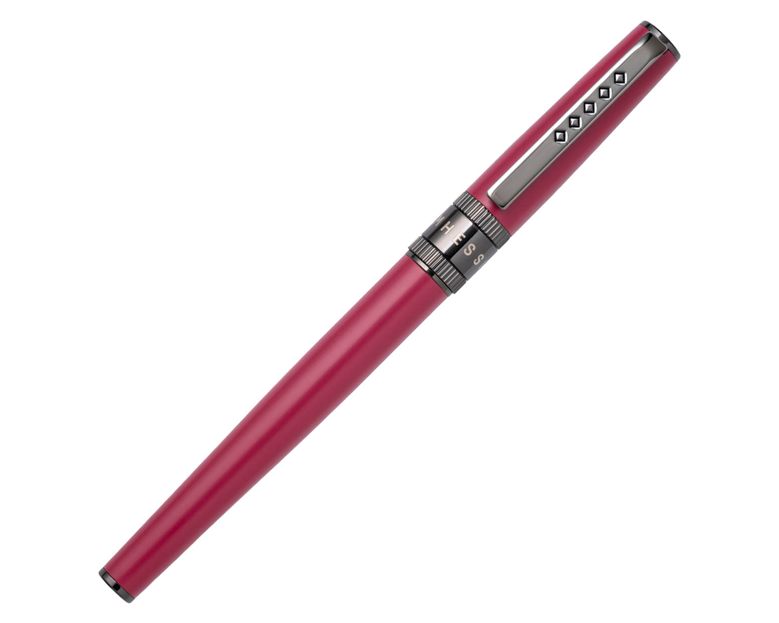 Tom Hessin Rebel Collection Jewellers Rouge Rollerball Pen with Gunmetal Trim