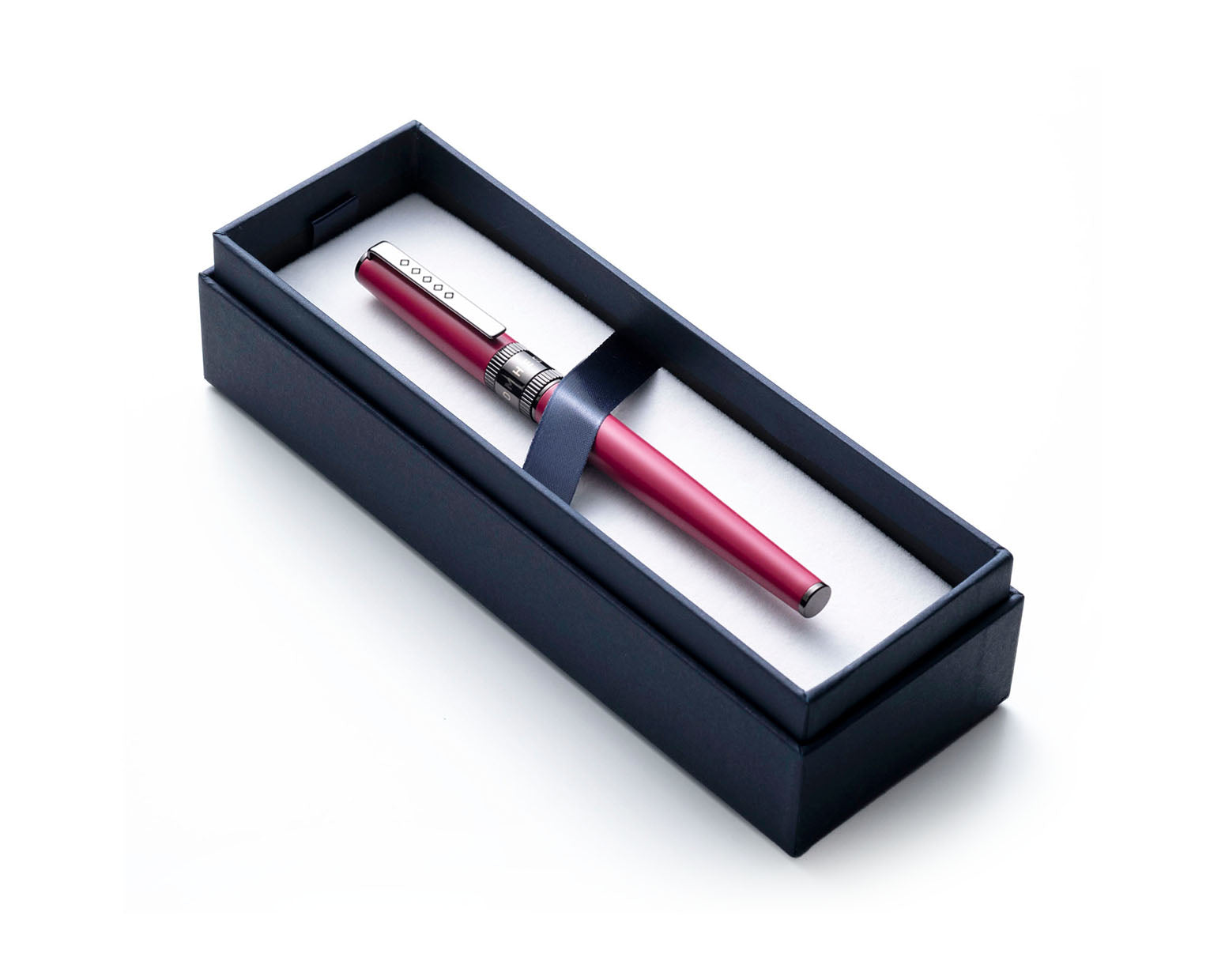 Tom Hessin Rebel Collection Jewellers Rouge Rollerball Pen with Gunmetal Trim