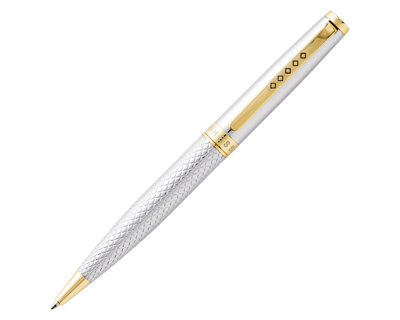 Tom Hessin Magnetic Series Ritz Ballpoint Pen with Gold Plated Trim
