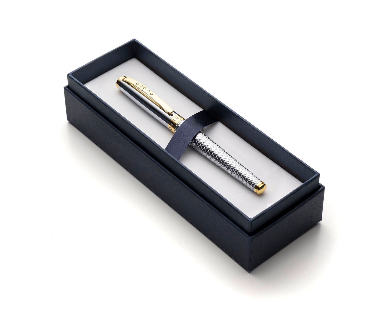 Tom Hessin Magnetic Series Ritz Fountain Pen with Gold Plated Trim