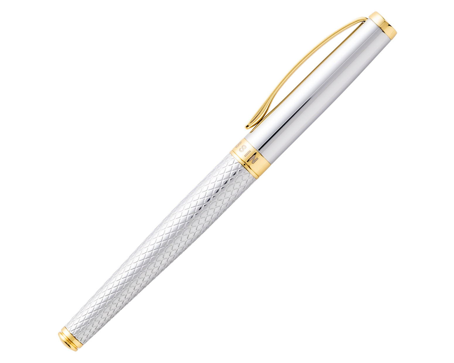 Tom Hessin Magnetic Series Ritz Rollerball Pen with Gold Plated Trim