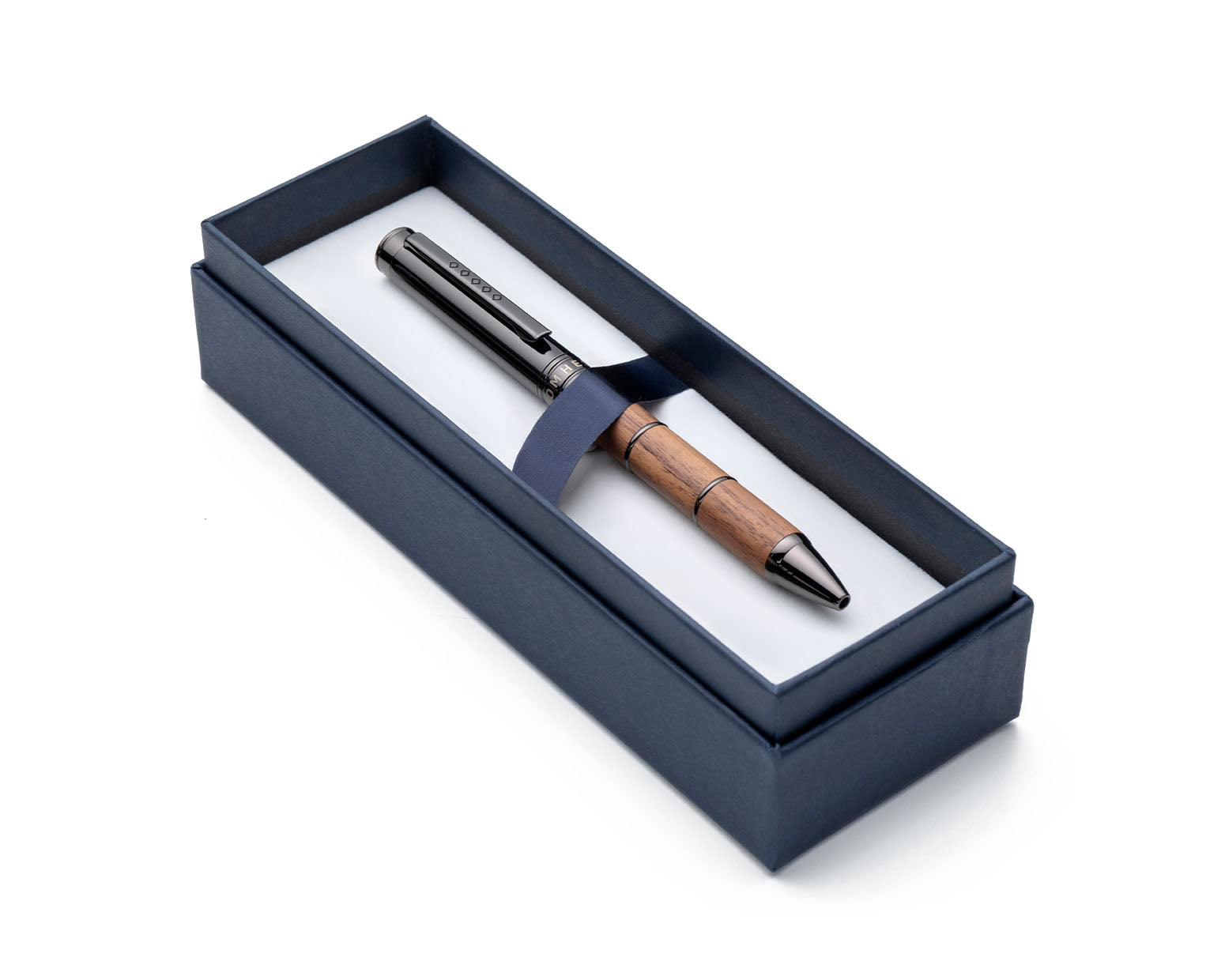 Tom Hessin Revolution Collection Rustic Wooden Barrel Ballpoint Pen