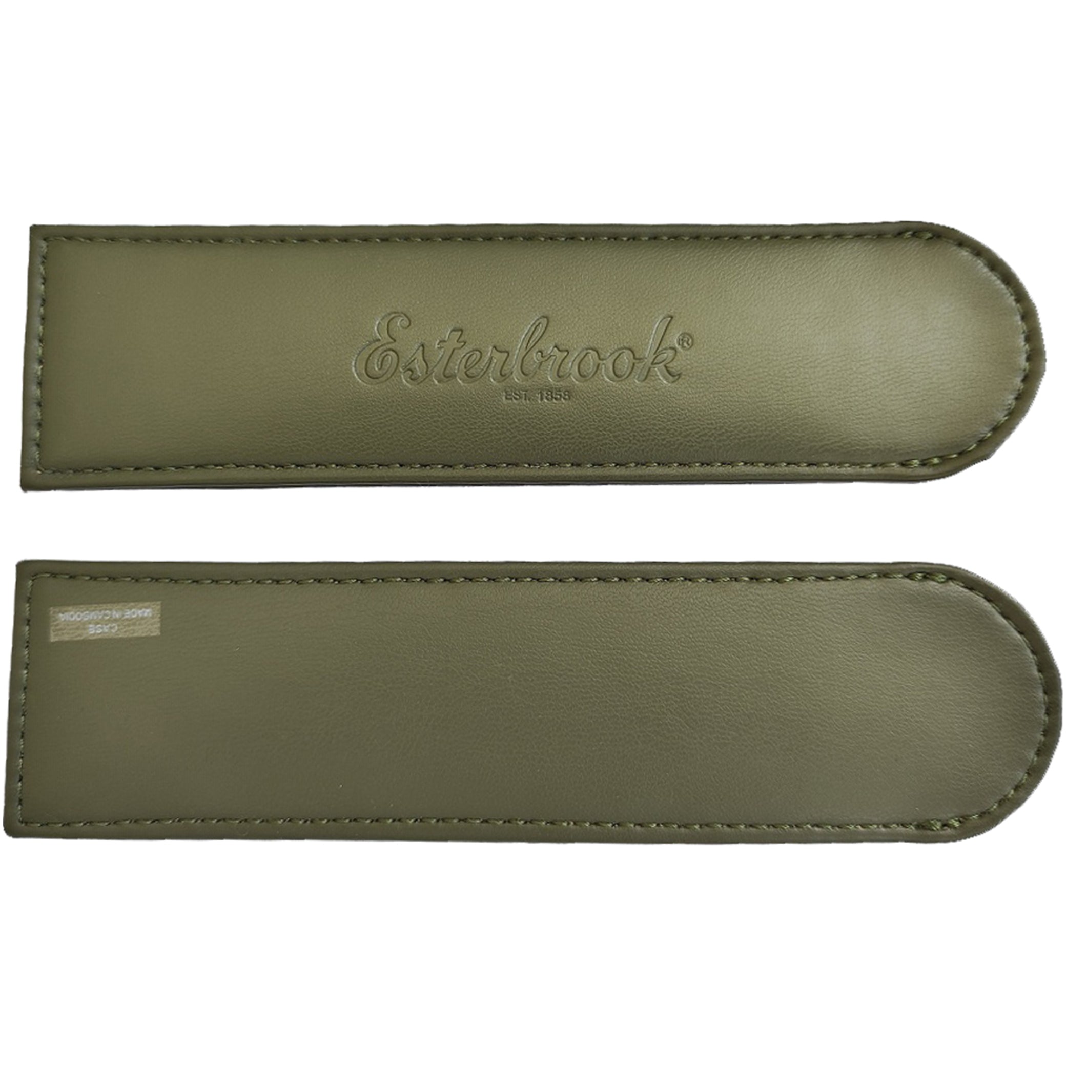 Esterbrook Nook Single Pen Sleeve - Moss Green