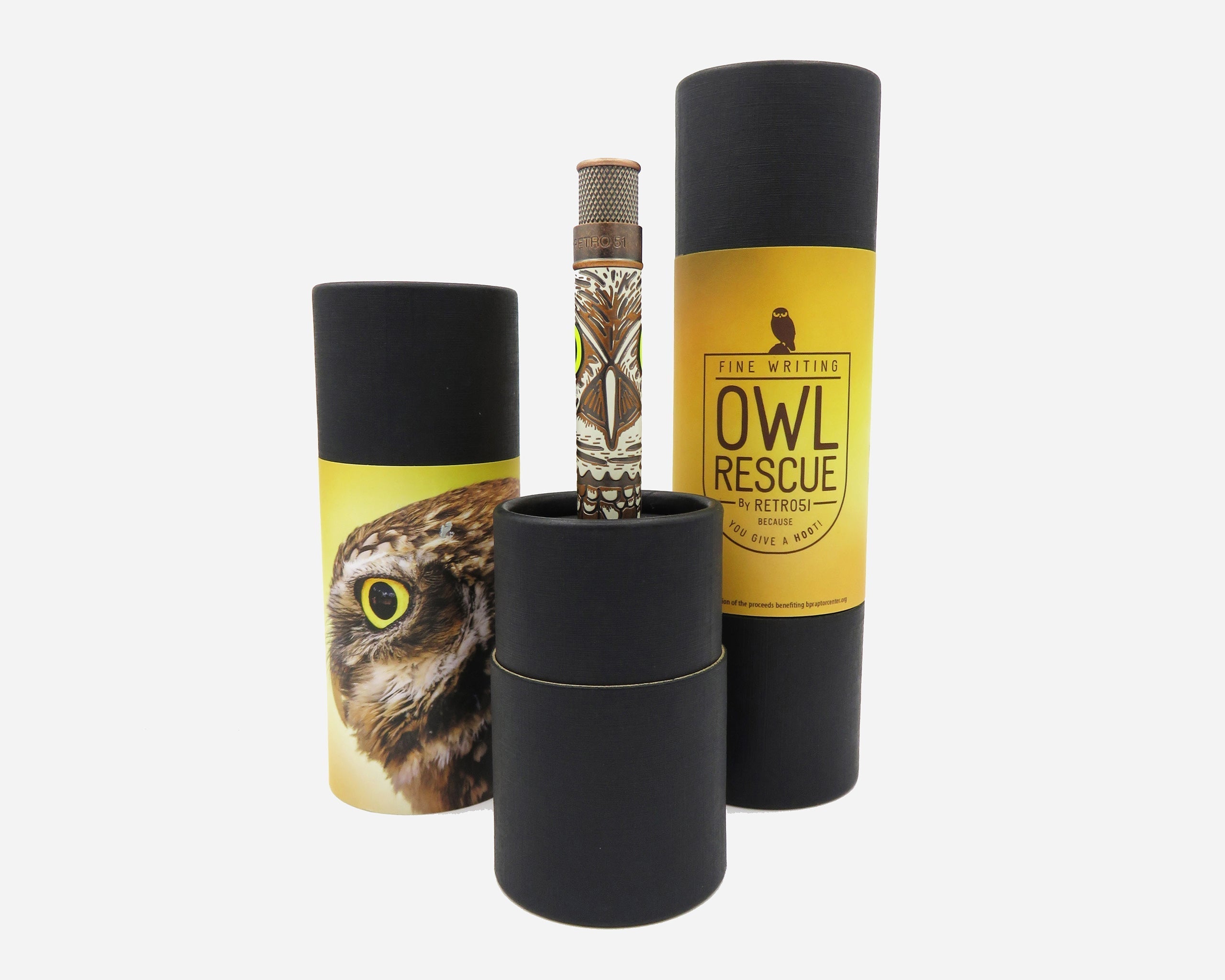 Retro51 Tornado™ Owl Rescue Ballpoint Pen