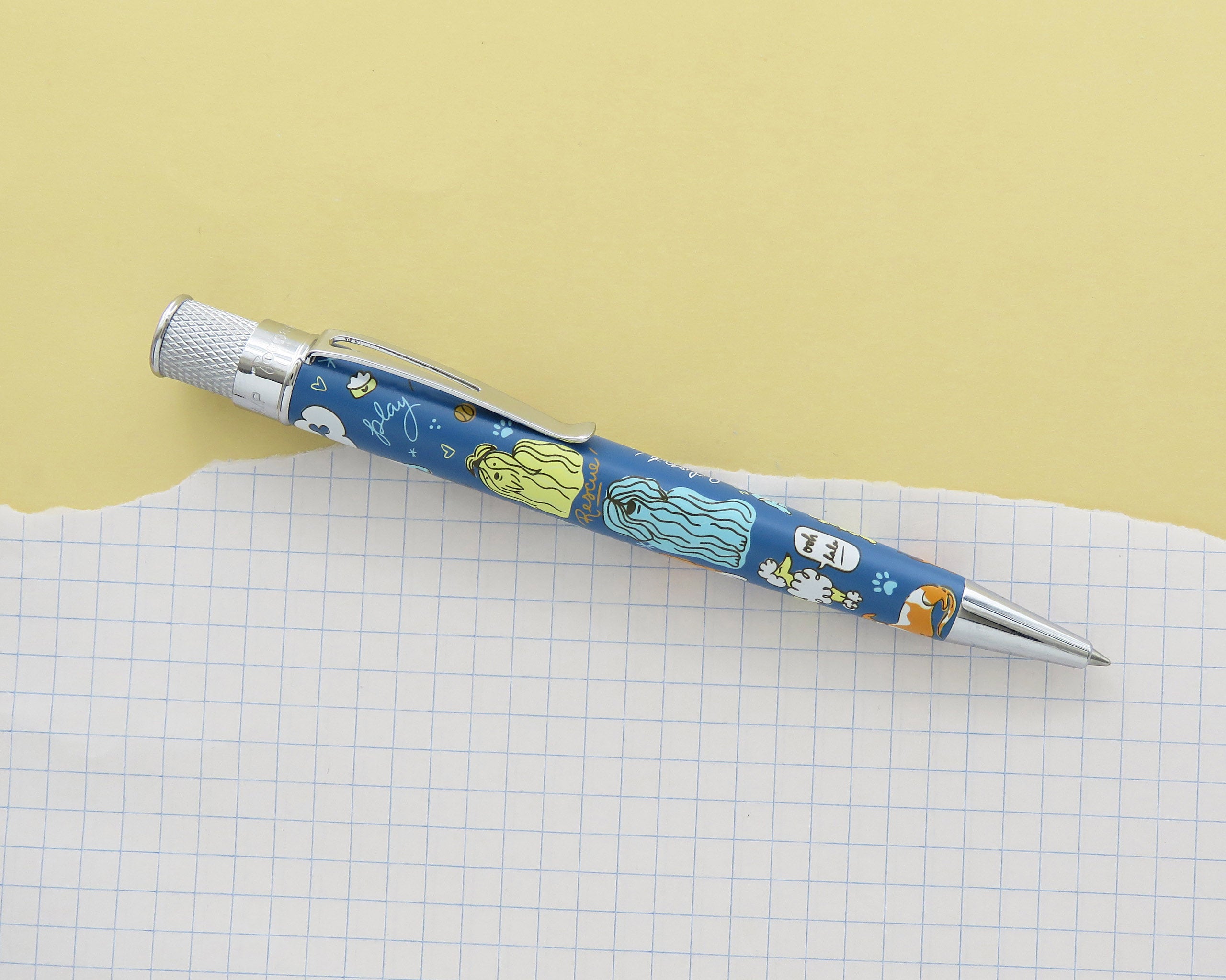 Retro51 Dog Rescue 6 Tornado™ Ballpoint Pen