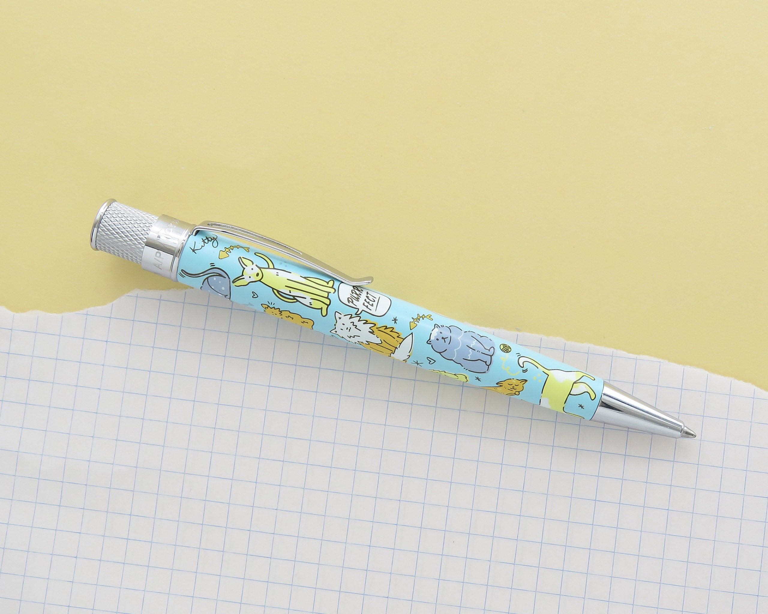 Retro51 Cat Rescue 6 Tornado™ Ballpoint Pen