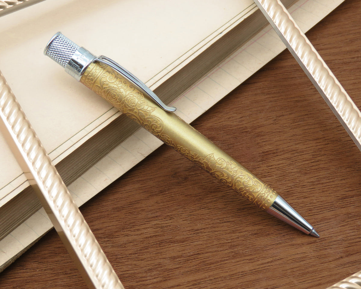Retro51 Tornado™ Vintage Metalsmith Vintage Rose Rollerball Pen