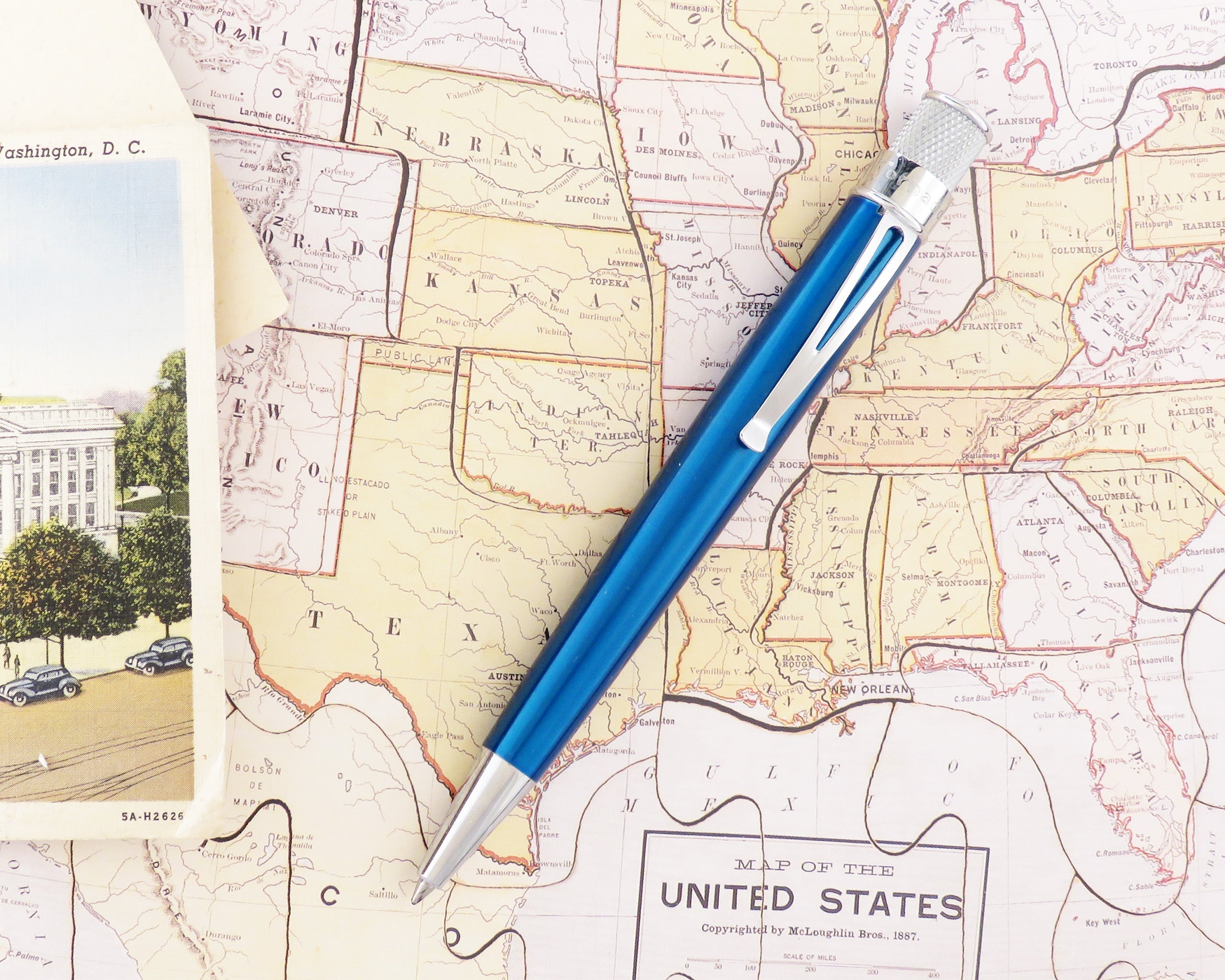 Retro51 Tornado™ Classic Lacquer Peacock Rollerball Pen