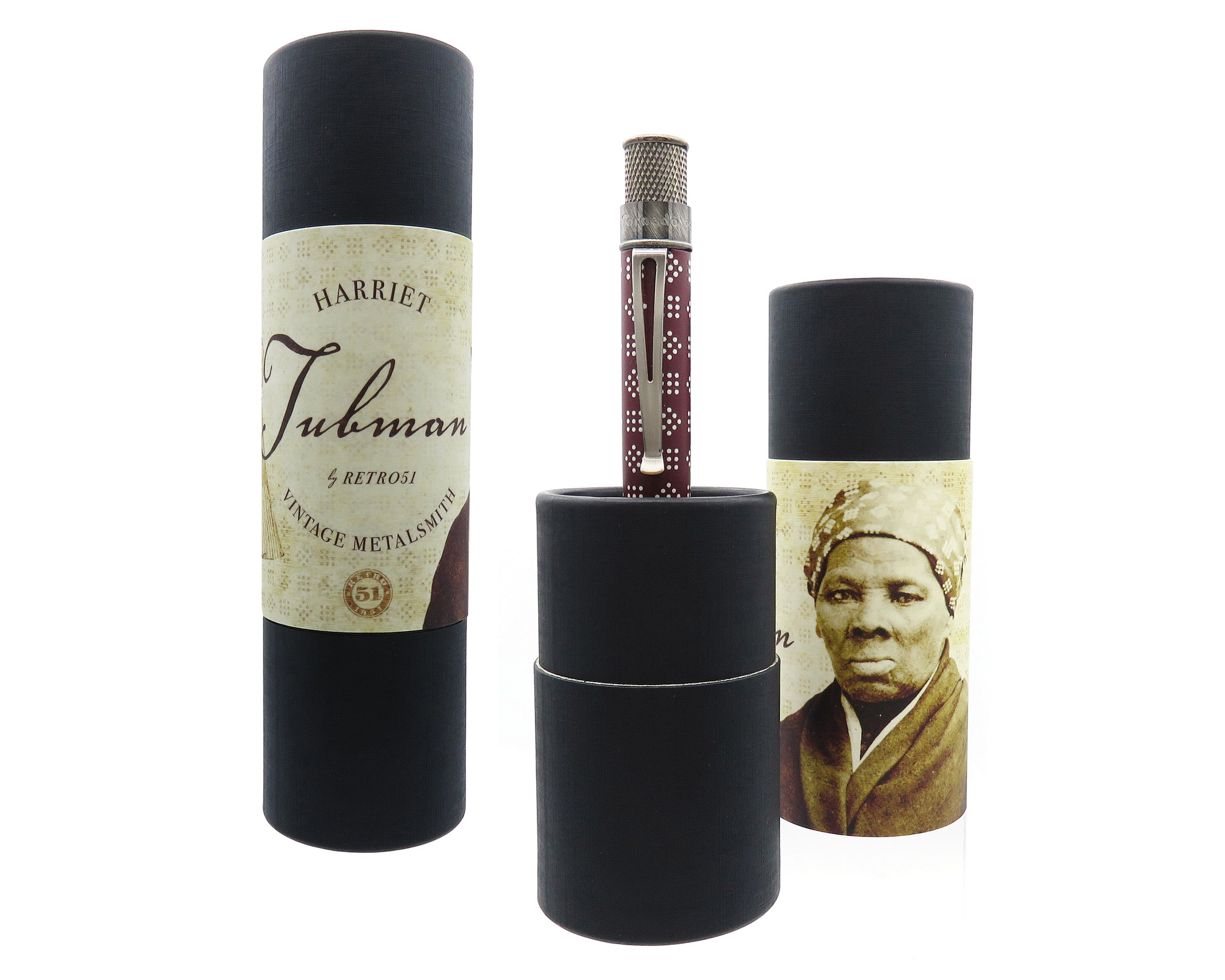 Retro51 Tornado™ Vintage Metalsmith Harriet Tubman Rollerball Pen
