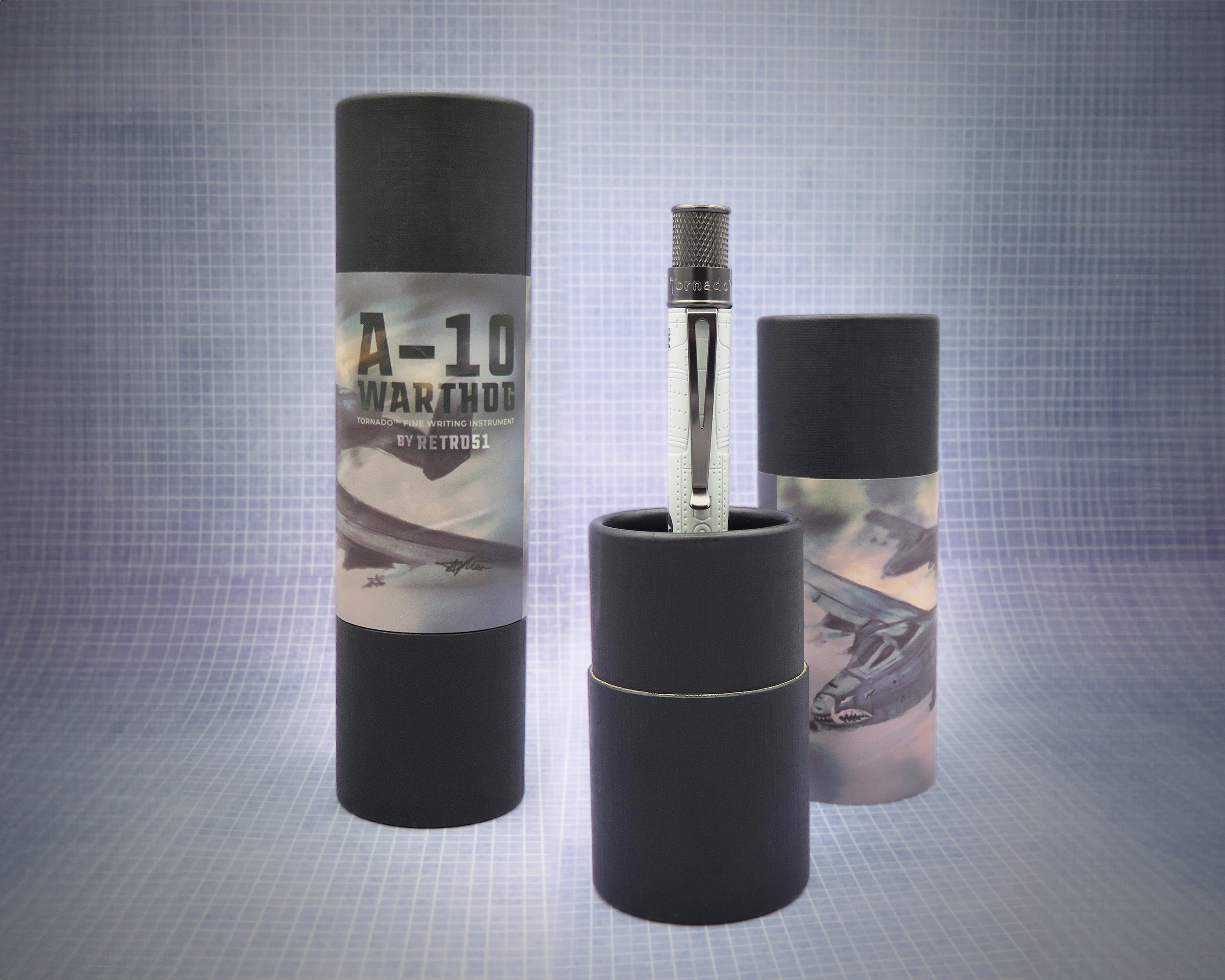 Retro51 Tornado™ Vintage Metalsmith A-10 Warthog Rollerball Pen