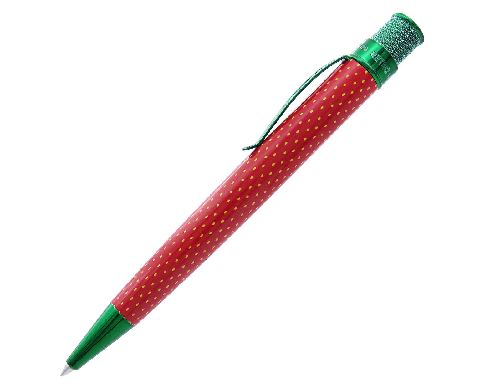 Retro51 Fruit Series Strawberry Tornado™ Rollerball Pen