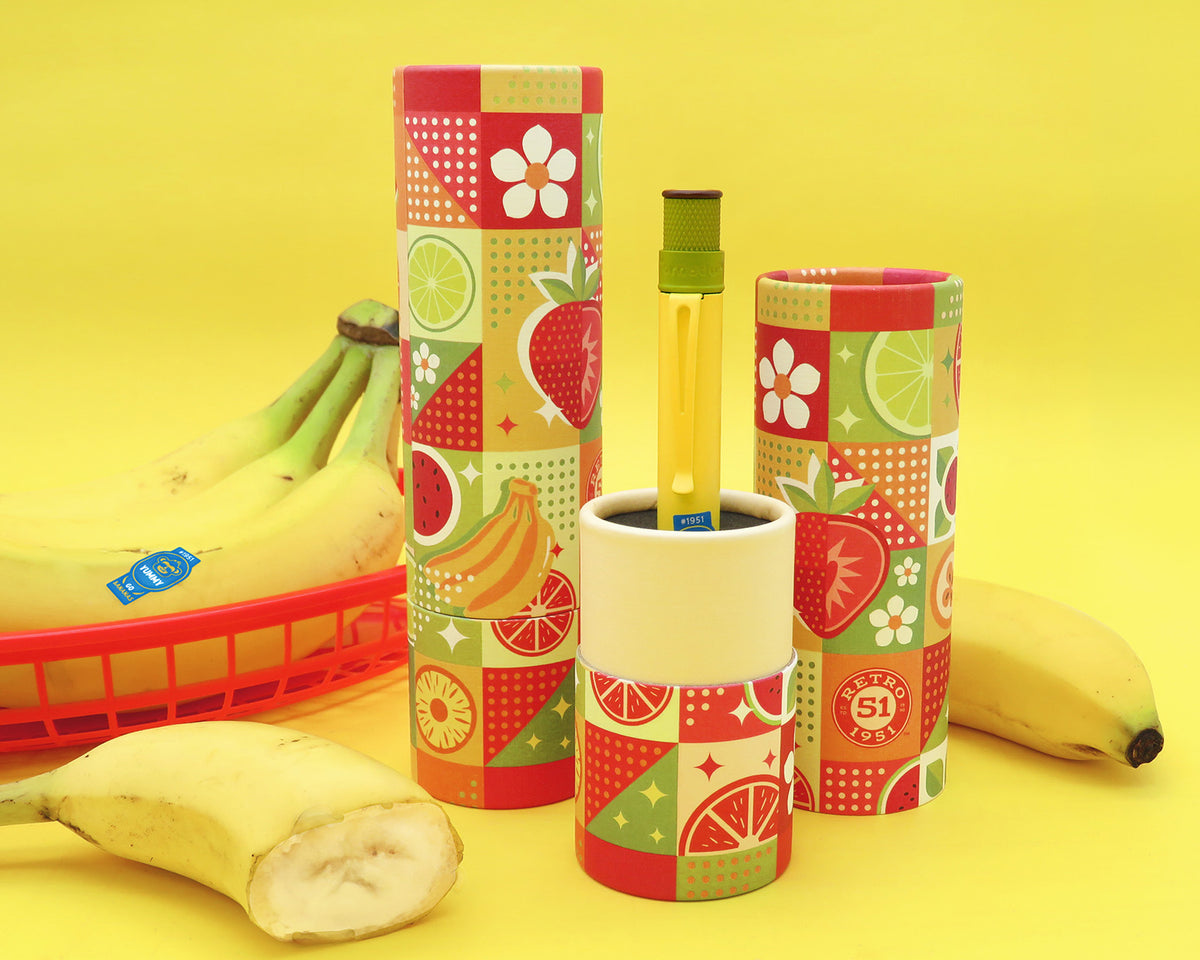 Retro51 Fruit Series Banana Tornado™ Rollerball Pen