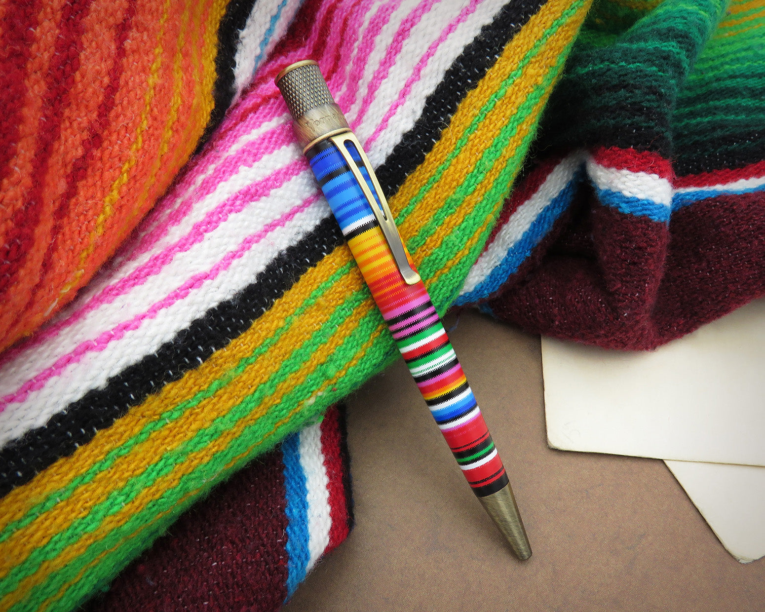 Retro51 Tornado™ Vintage Metalsmith Poncho Rollerball Pen
