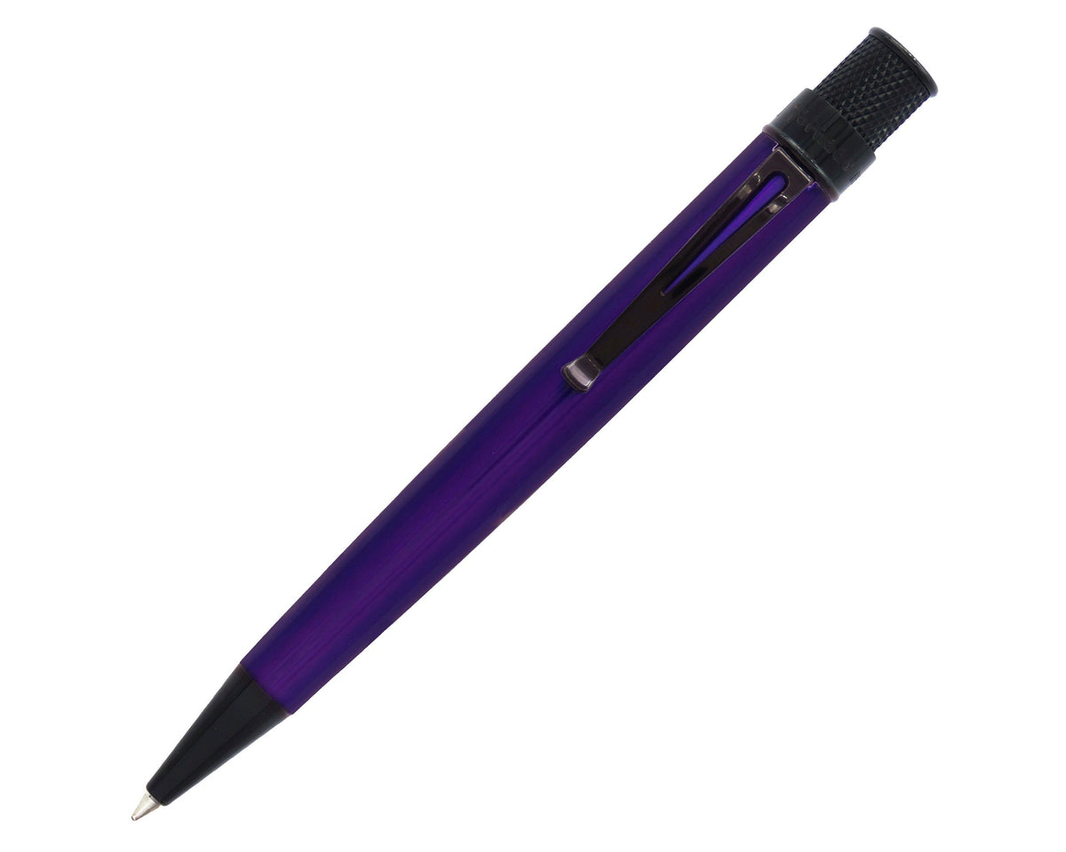 Retro51 Tornado™ Stealth Midnight Purple Rollerball Pen