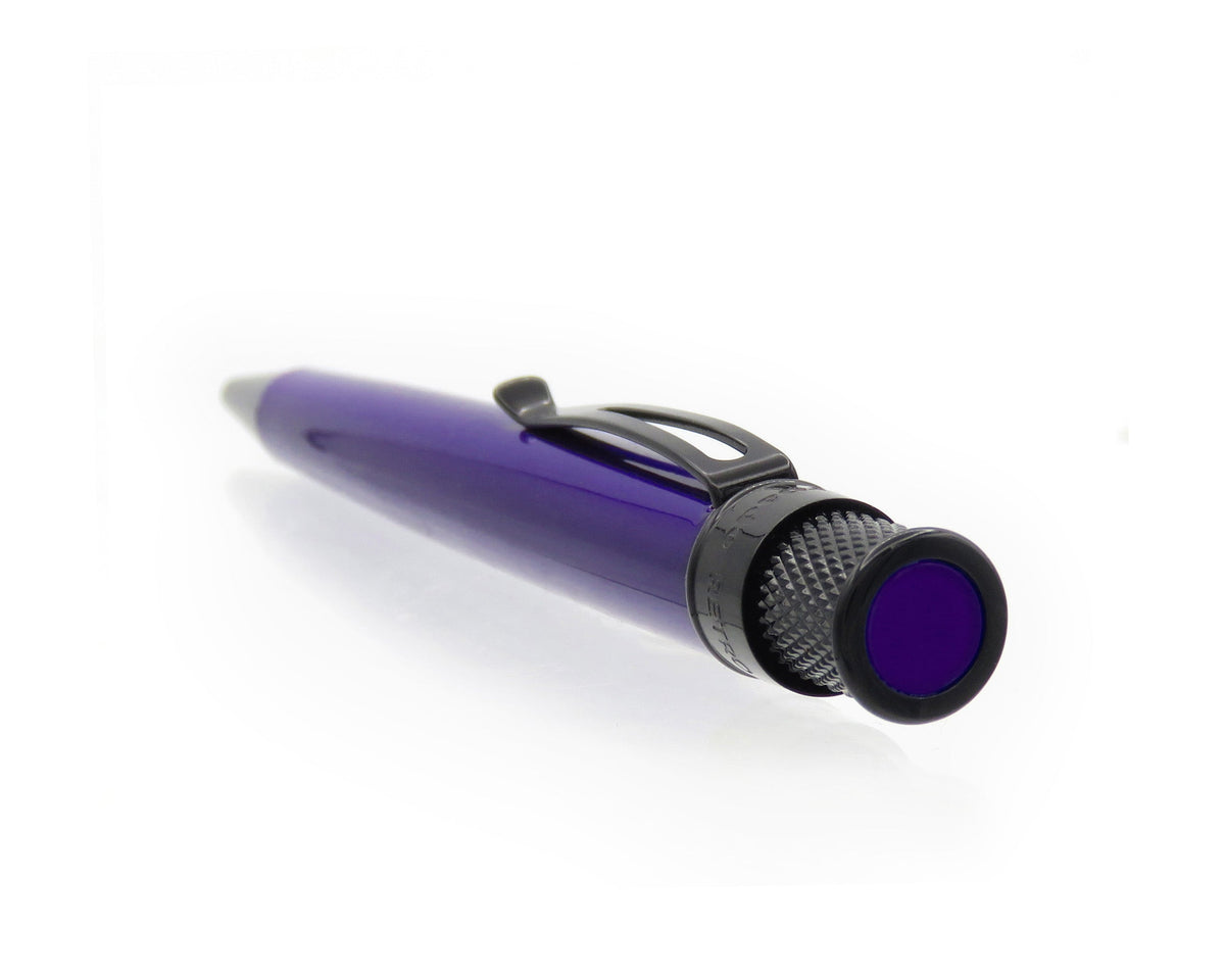 Retro51 Tornado™ Stealth Midnight Purple Rollerball Pen