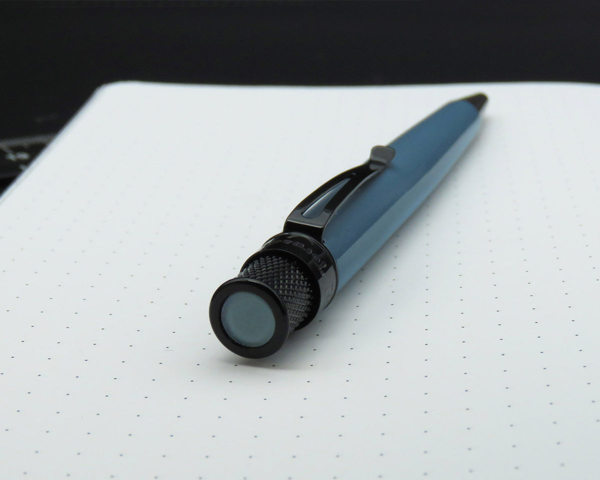 Retro51 Tornado™ Stealth Slate Blue Rollerball Pen
