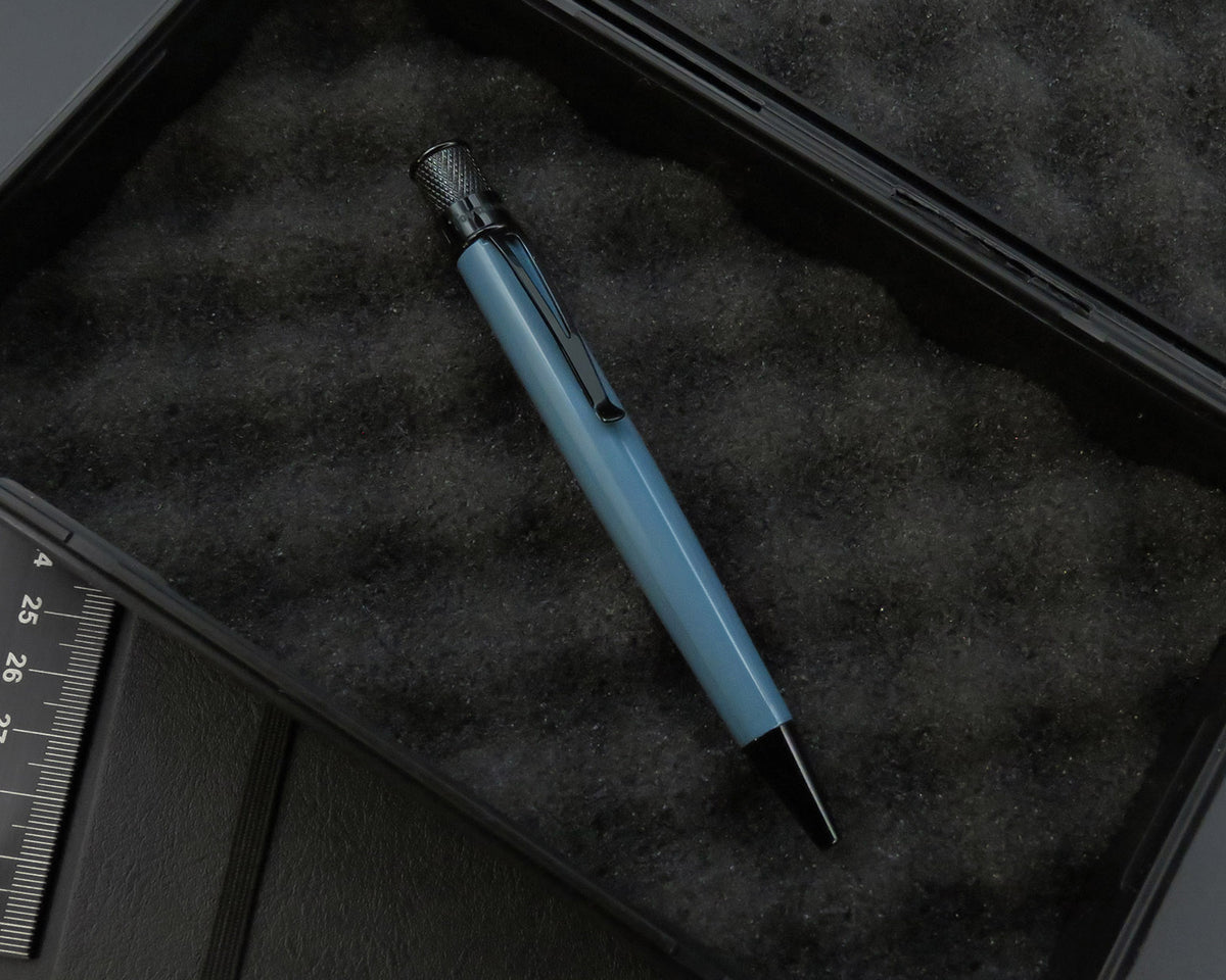Retro51 Tornado™ Stealth Slate Blue Rollerball Pen