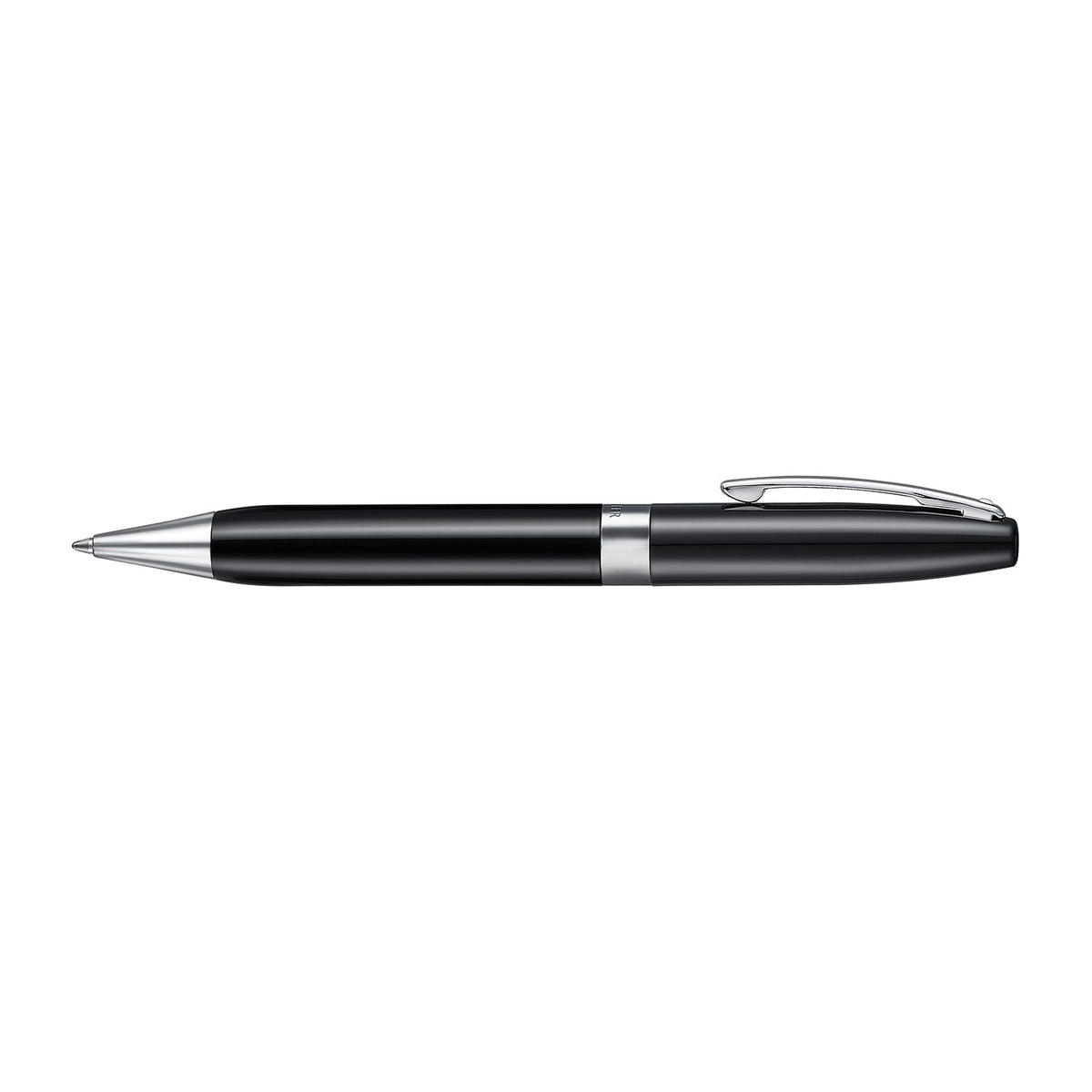 Sheaffer Legacy Glossy Black Ballpoint Pen with Chrome-Plated Trim