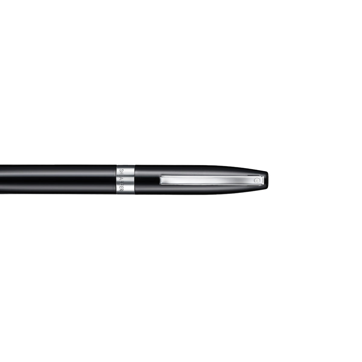 Sheaffer Legacy Glossy Black Ballpoint Pen with Chrome-Plated Trim