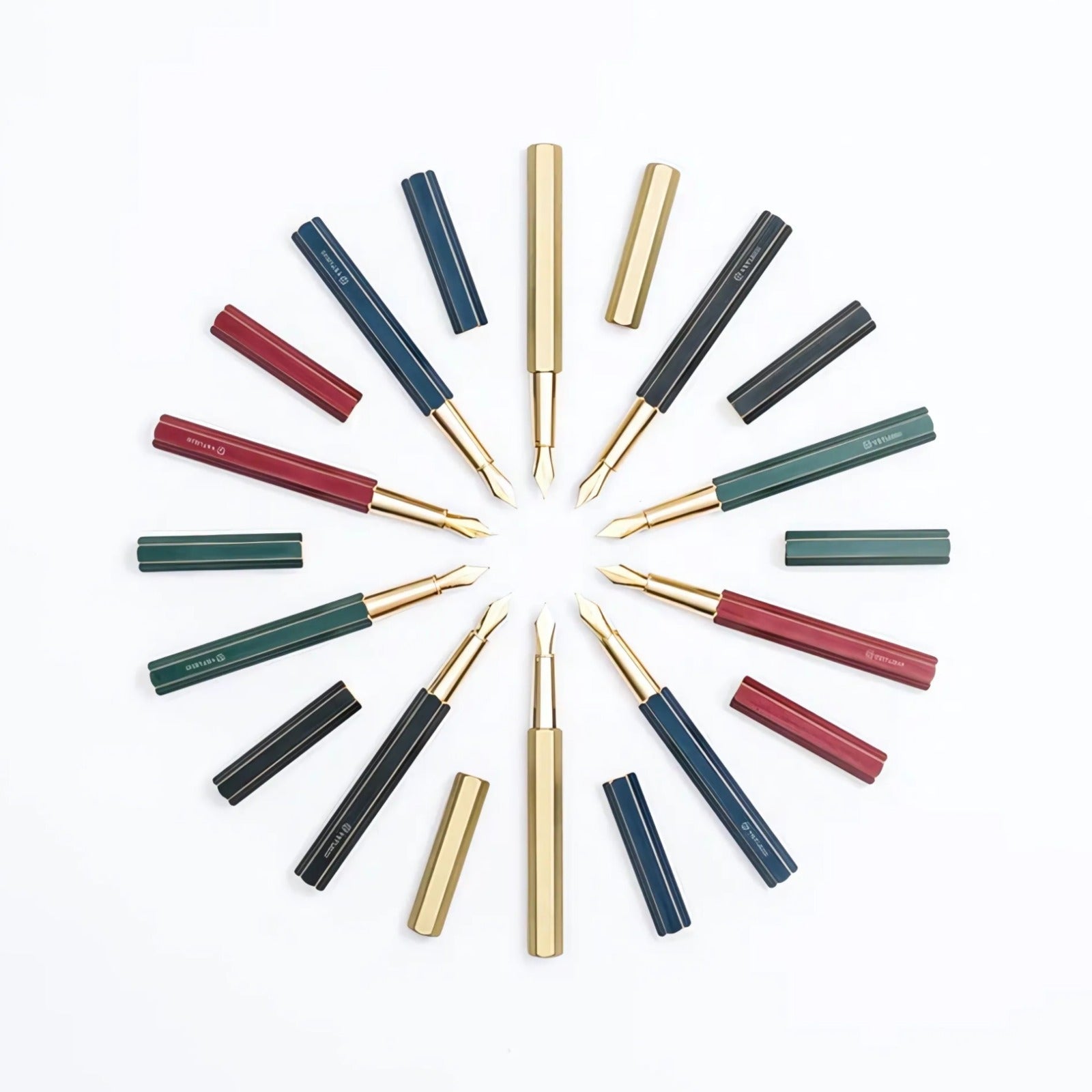 YStudio Classic Revolve Fountain Pen - Green