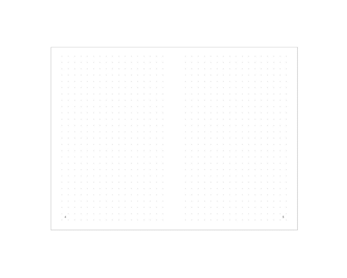 X17 Notes A6  Notebook Refills - Dot Grid - 2 Pack
