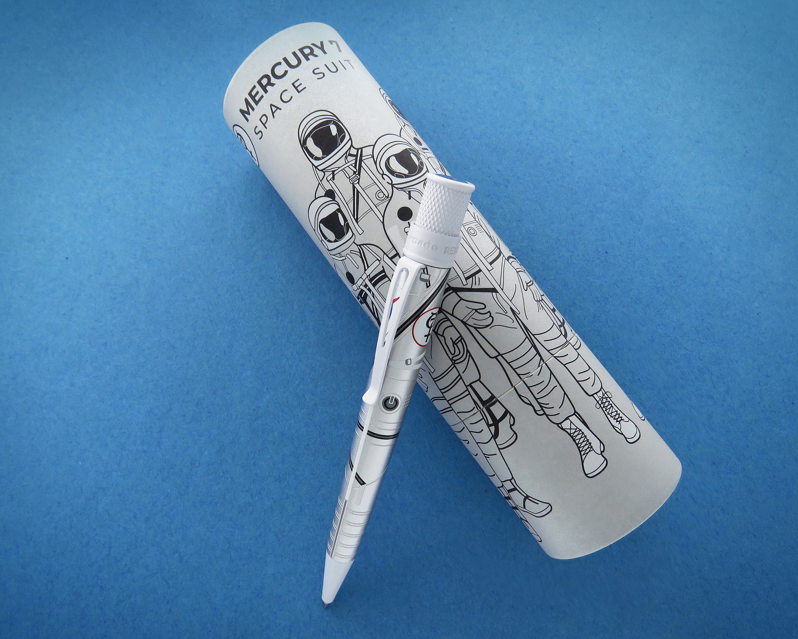 Retro51 NASA Anniversary Space Flight Tornado™ Mercury 7 Rollerball Pen