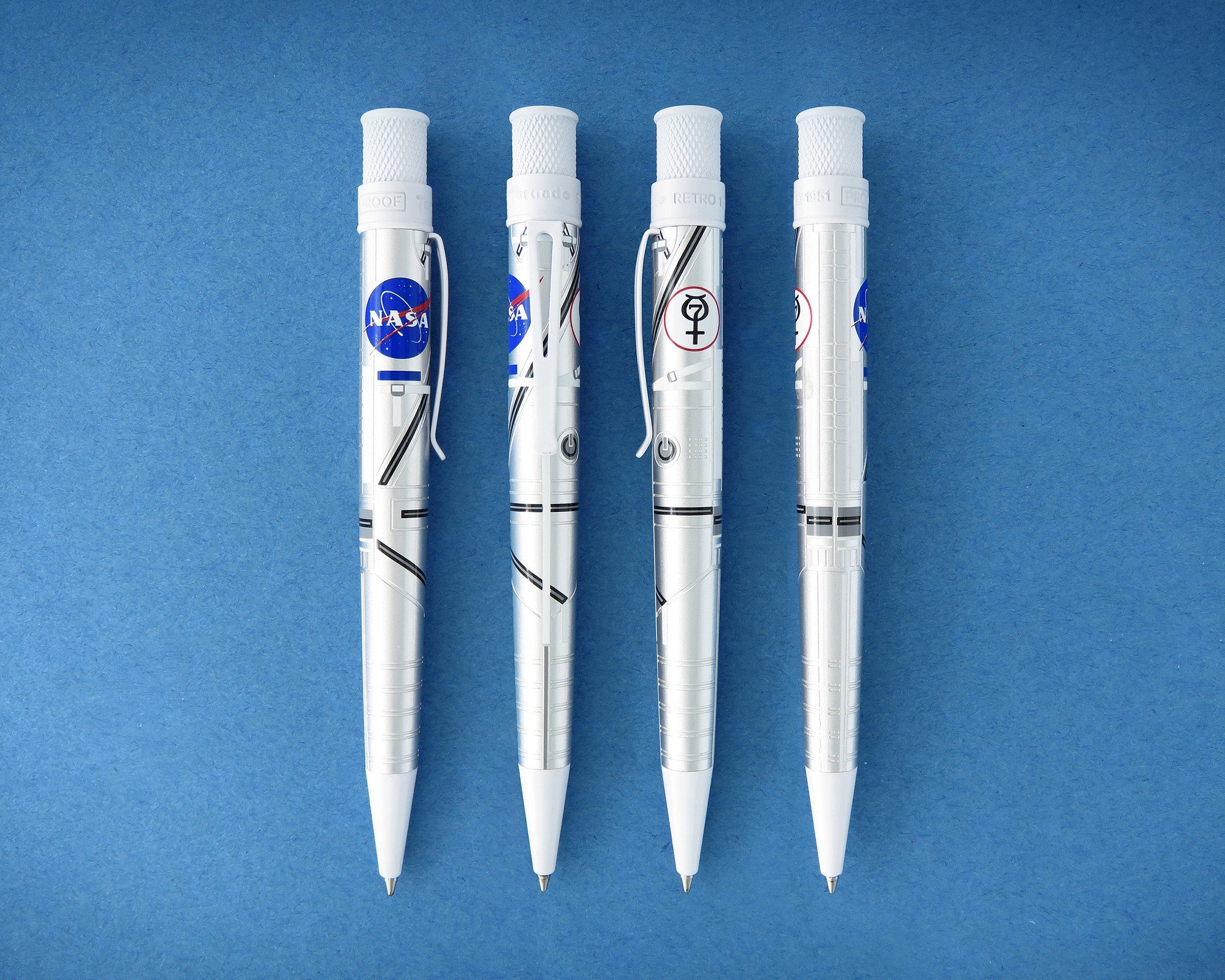 Retro51 NASA Anniversary Space Flight Tornado™ Mercury 7 Rollerball Pen