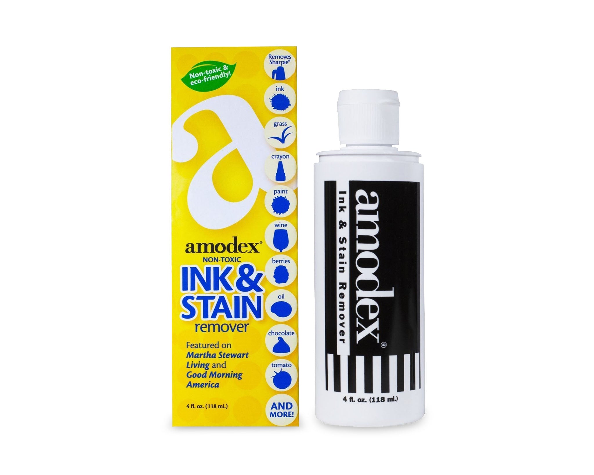Amodex Ink & Stain Remover, 4 oz. bottle