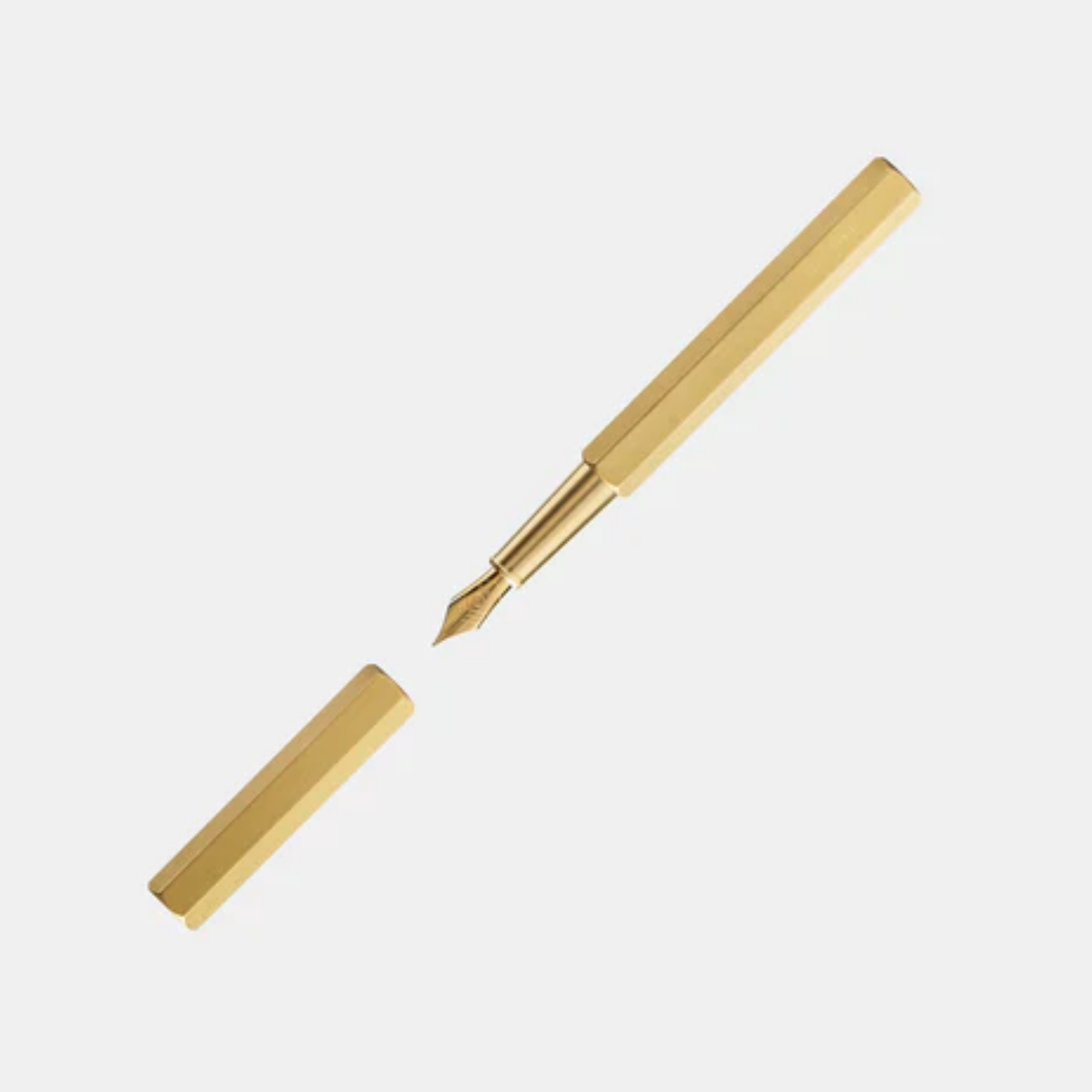 YStudio Classic Revolve Fountain Pen - Brass