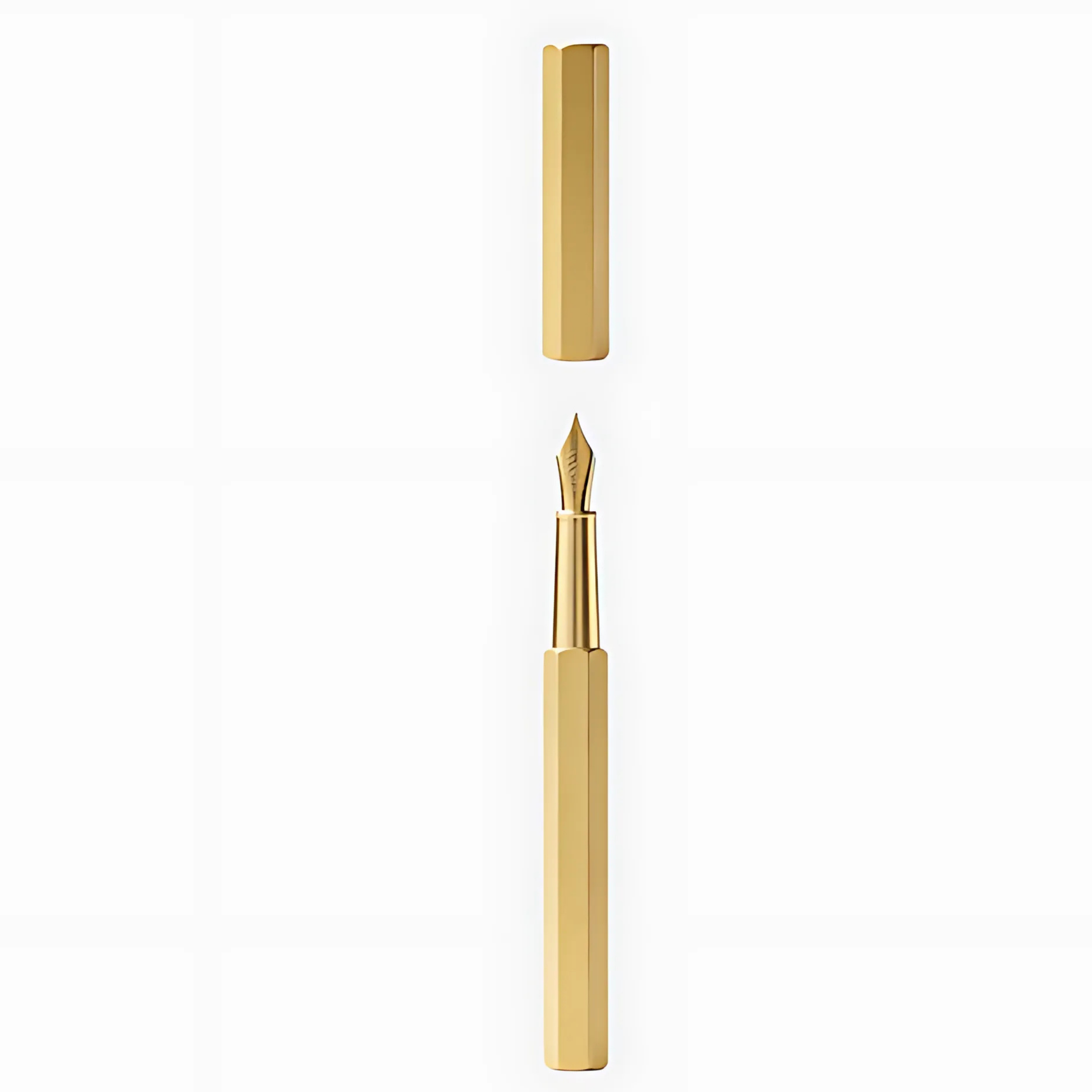 YStudio Classic Revolve Fountain Pen - Brass