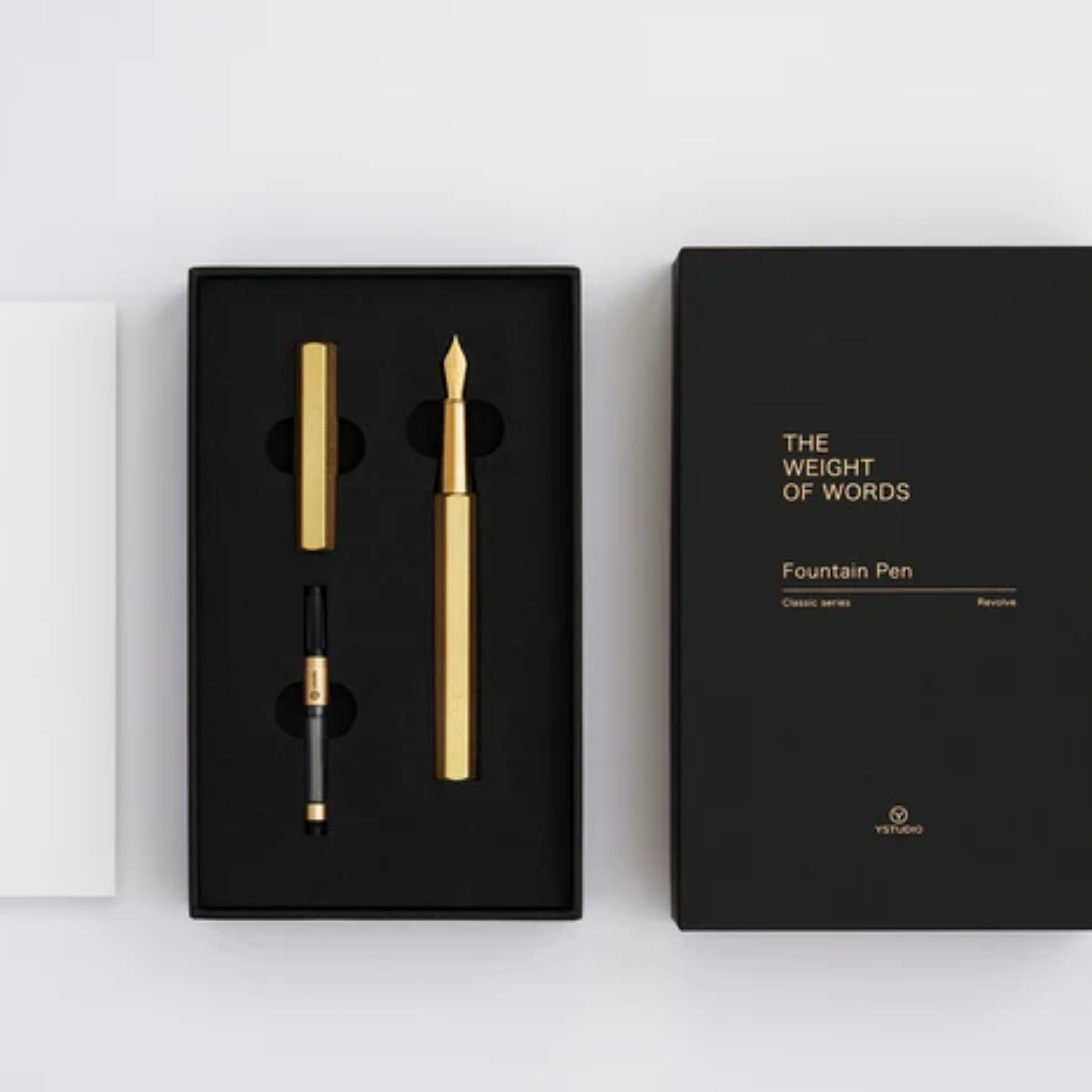 YStudio Classic Revolve Fountain Pen - Red