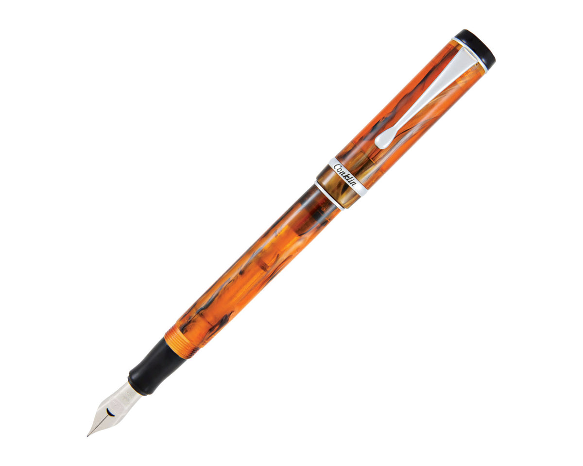 Conklin Duragraph Amber Fountain Pen
