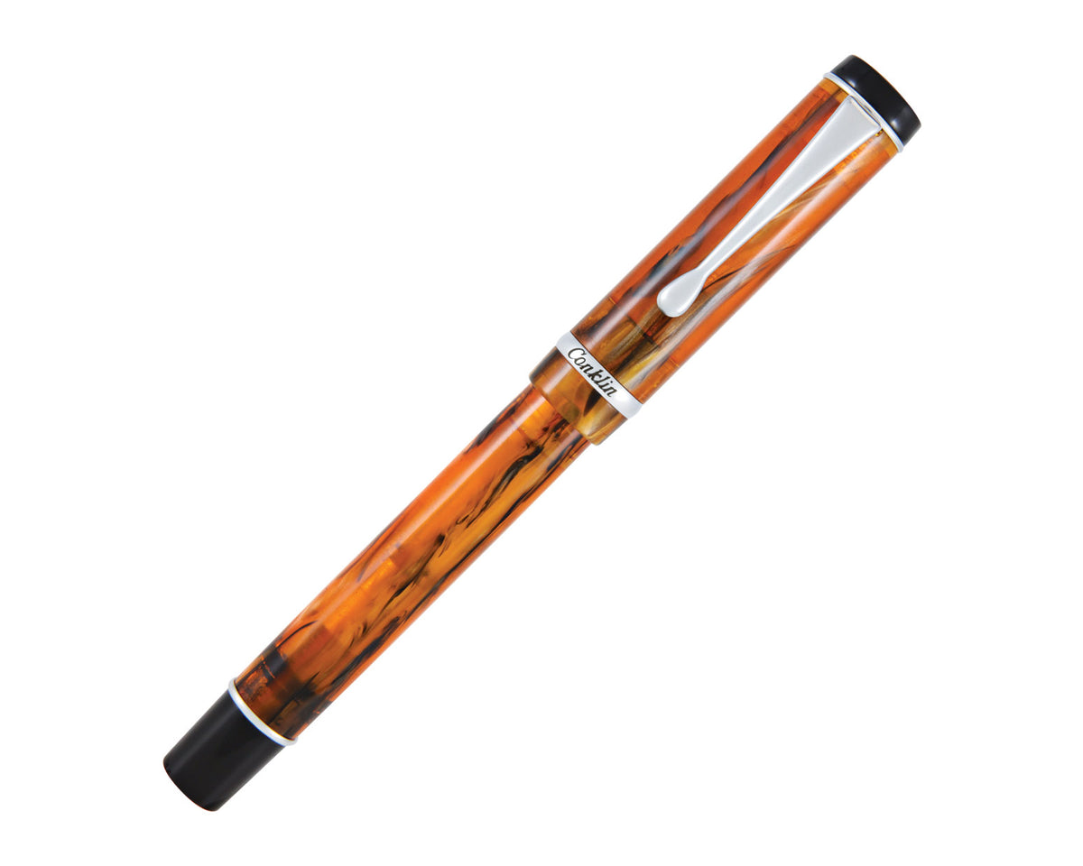 Conklin Duragraph Amber Fountain Pen